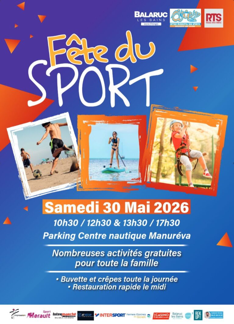 Fête du Sport 2026 - Balaruc-les-Bains