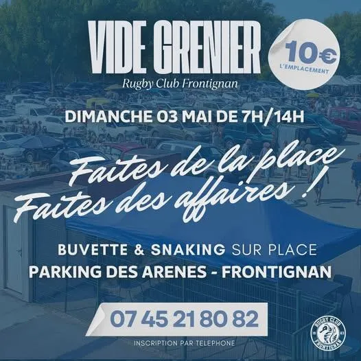 Vide-grenier Rugby Club Frontignan