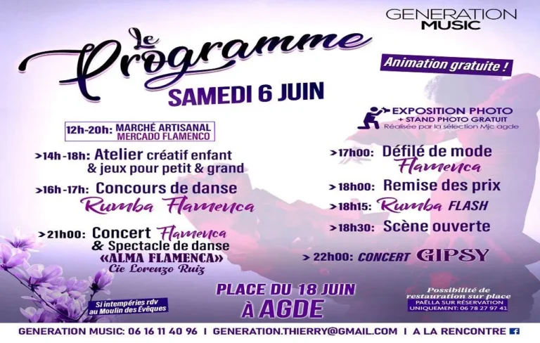 Festival À la Rencontre - Rumba & Flamenco à Agde