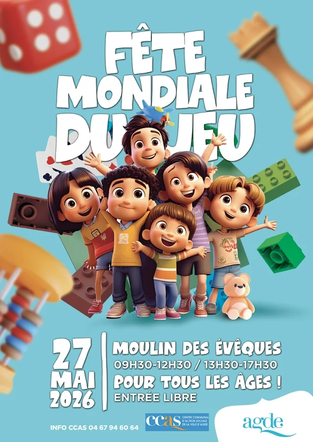 Fête Mondiale du Jeu 2026 à Agde