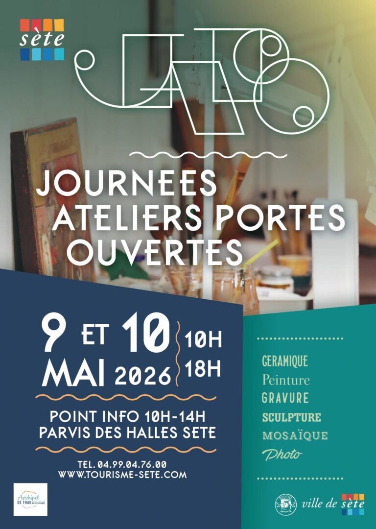 JAPO 2026 – Journées Ateliers Portes Ouvertes de Sète