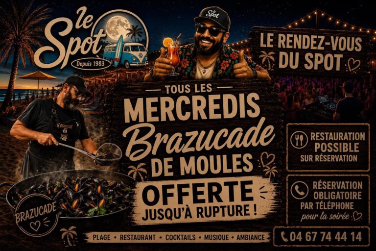 Brasucade du Mercredi au Spot de Frontignan