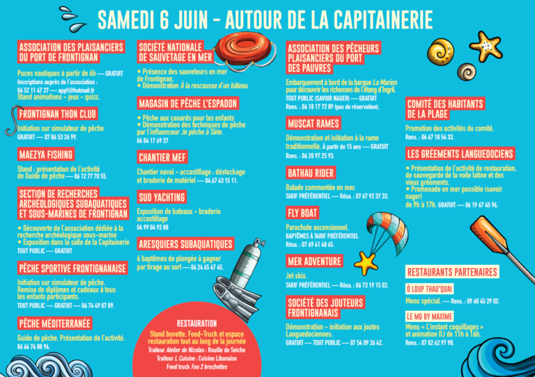 Lancement de la Saison Nautique 2026 – Port de Plaisance de Frontignan