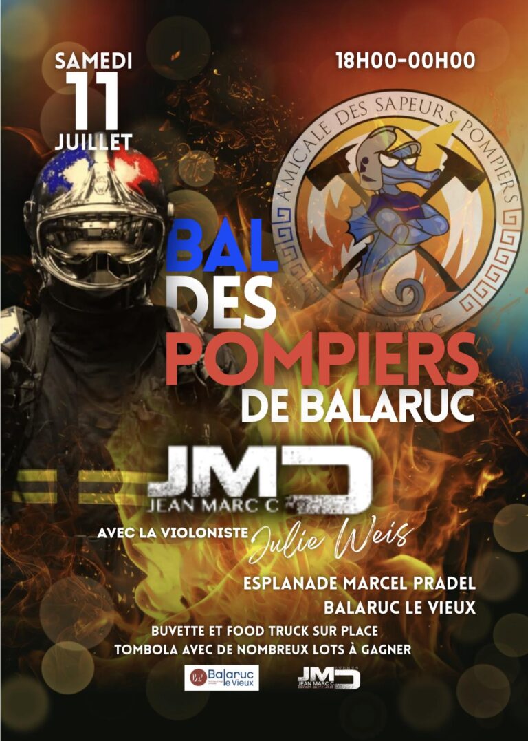 Bal des Pompiers de Balaruc 2026