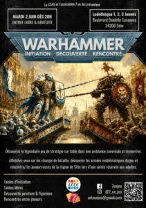 Soirée découverte Warhammer à Sète