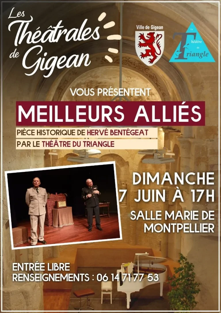 Théâtrales de Gigean - « Meilleurs Alliés»