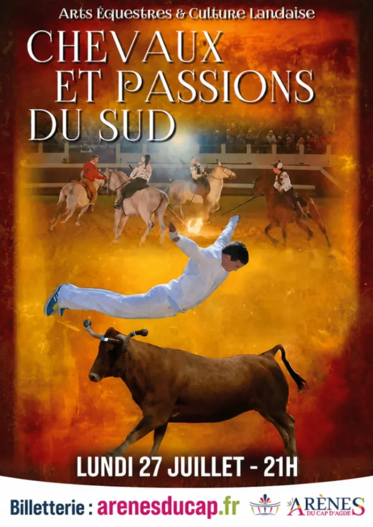 Chevaux et Passions du Sud aux Arènes du Cap d'Agde
