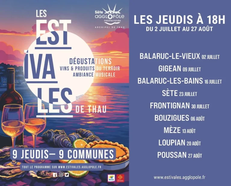 Estivales de Thau 2026 à Balaruc-les-Bains