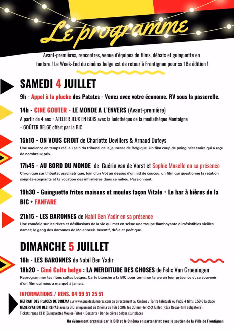 Festival du cinéma Belge 2026