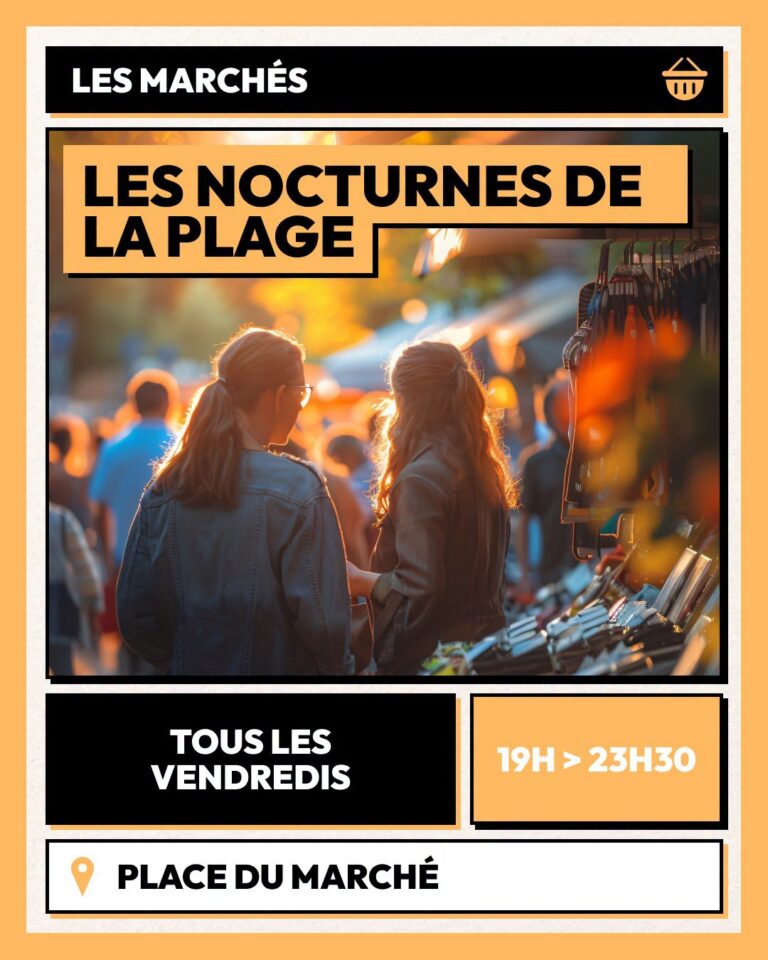 Marché Nocturne de Marseillan-Plage 2026