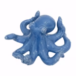 Objet décoratif marin bleu et blanc esprit nautique méditerranéen