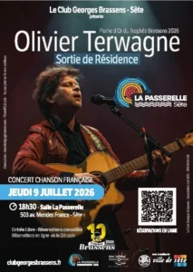 Olivier TERWAGNE - Sortie de Résidence - Chansons françaises