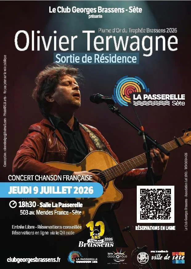 Olivier TERWAGNE - Sortie de Résidence - Chansons françaises