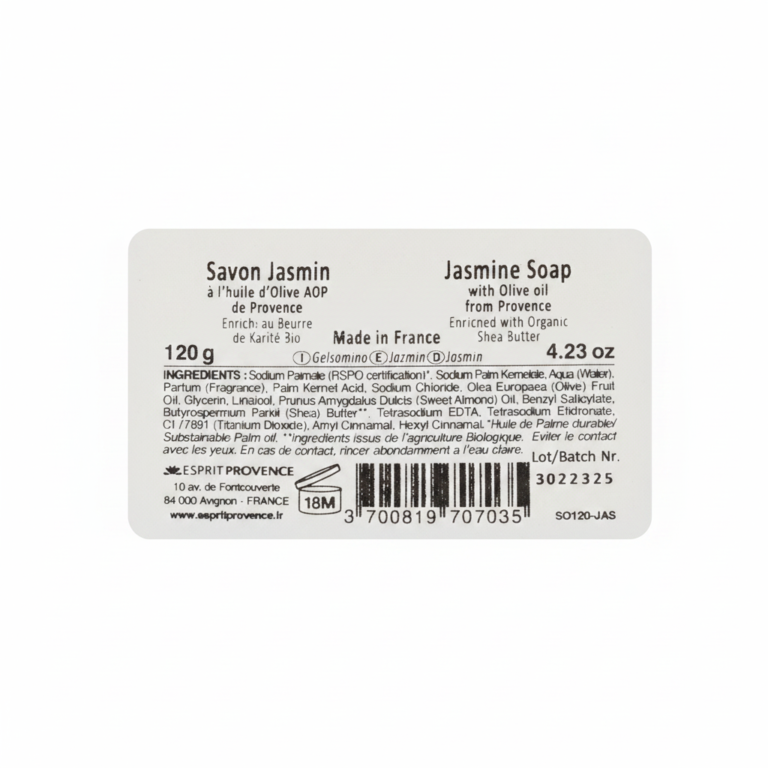 savon provençal huile olive karité bio parfum 120 grammes artisanal