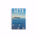 souvenir illustré motifs emblématiques Sète phare étang Thau