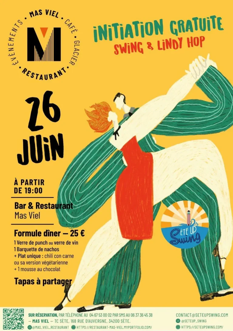 Soirée Swing au Mas Viel à Sète