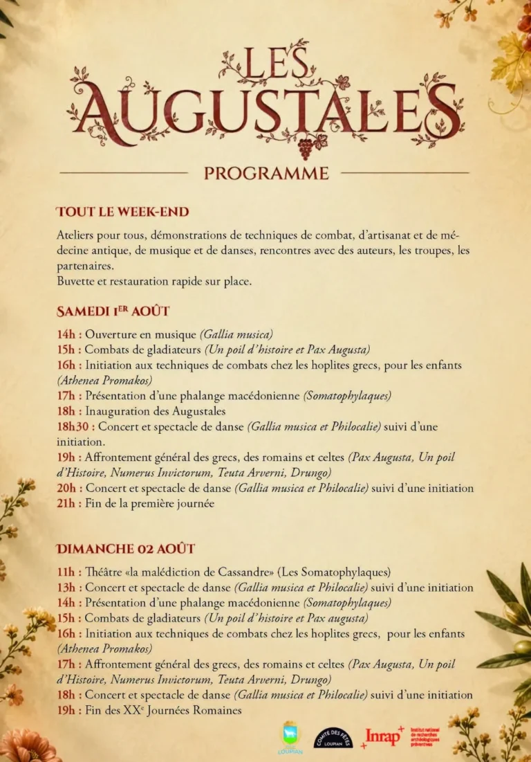 Augustales Loupian 2026