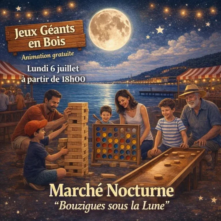 Bouzigues sous la Lune – Marchés Nocturnes 2026