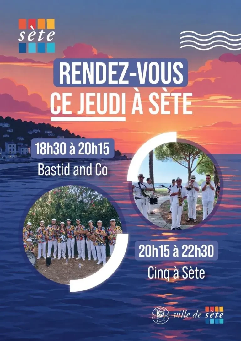Estivales de Thau 2026 à Sète