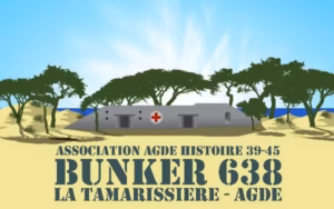 Visite des bunkers de la Tamarissière