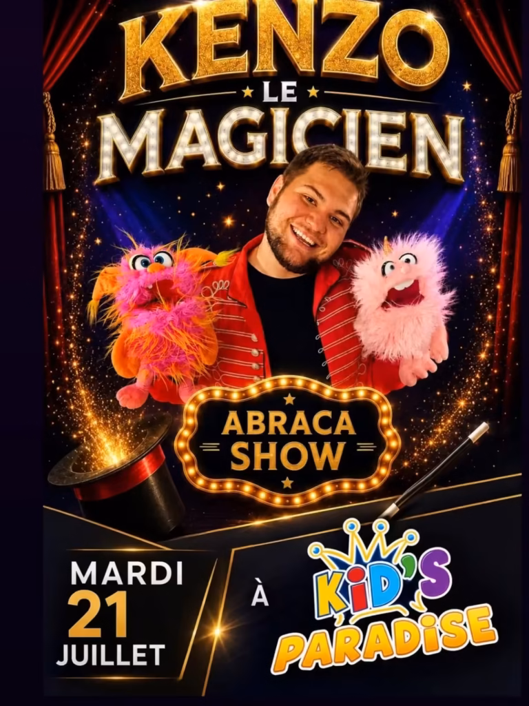 Abraca Show avec Kenzo le Magicien