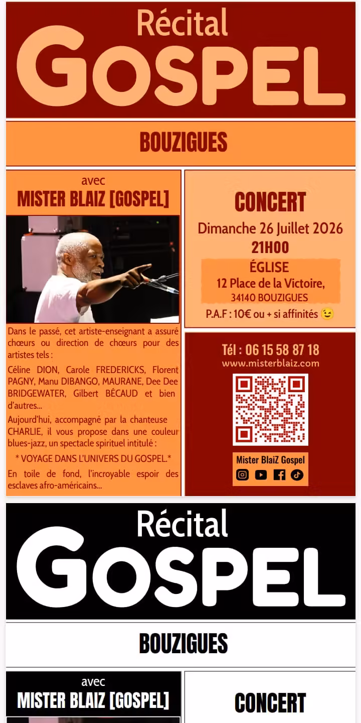 Voyage dans l'univers du Gospel