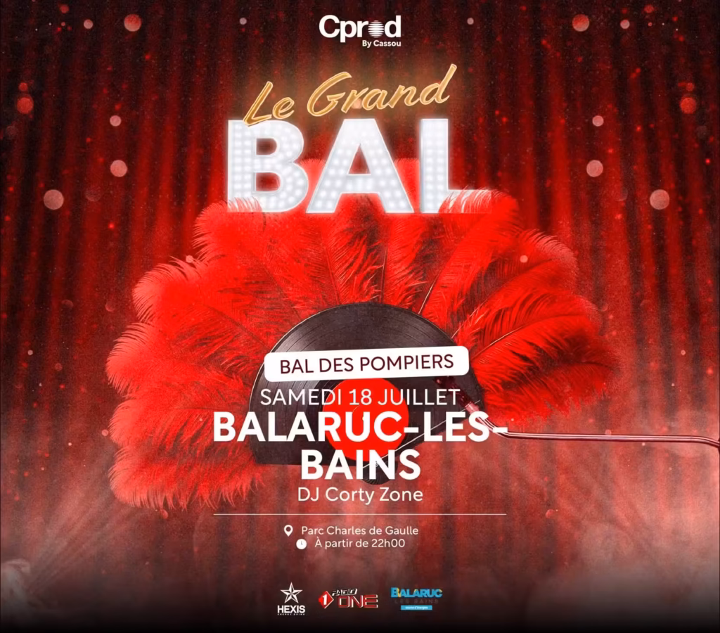 Bal des Pompiers de Balaruc 2026 - 2ème édition