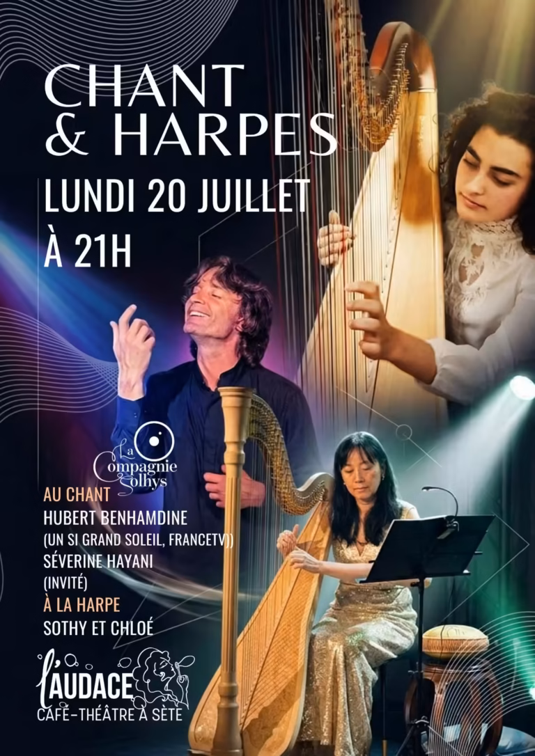 Trio Chant & Harpes à L'Audace
