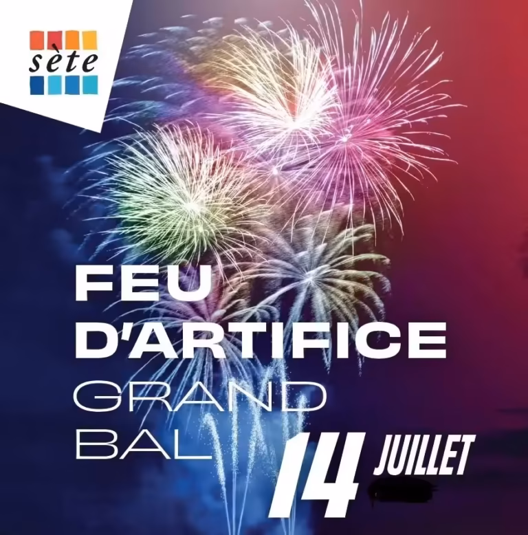 Feu d’Artifice 14 Juillet 2026 à Sète