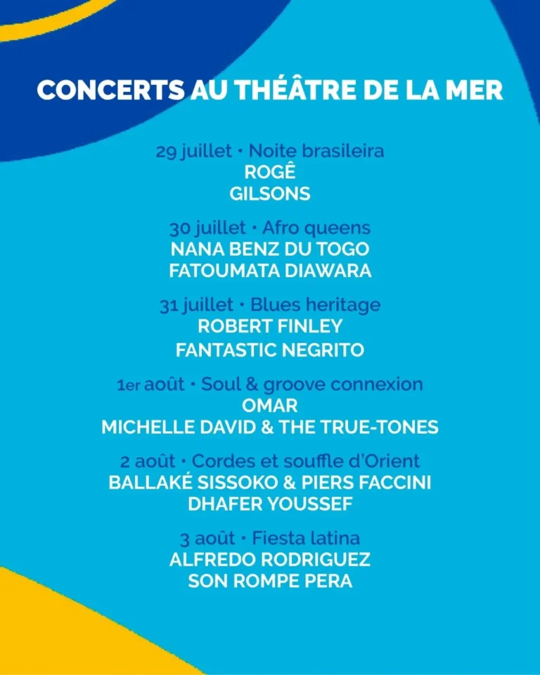 Festival Fiest A Sète 2026 Programme Concerts