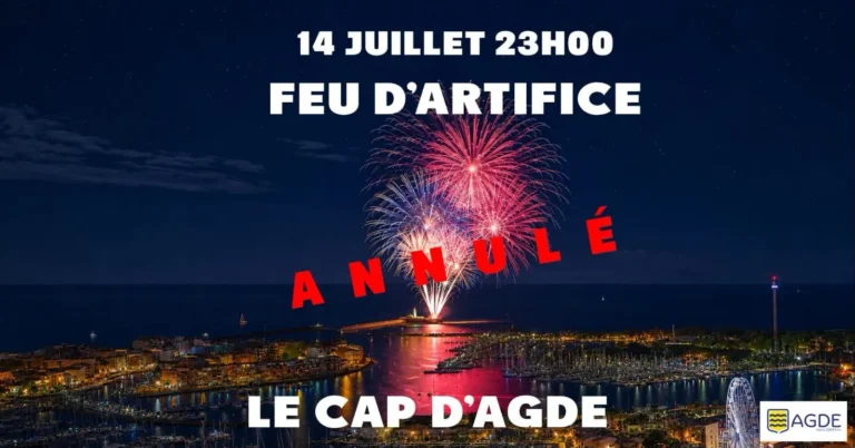 Festivités de la Fête Nationale 2026 – Agde & Le Cap d'Agde