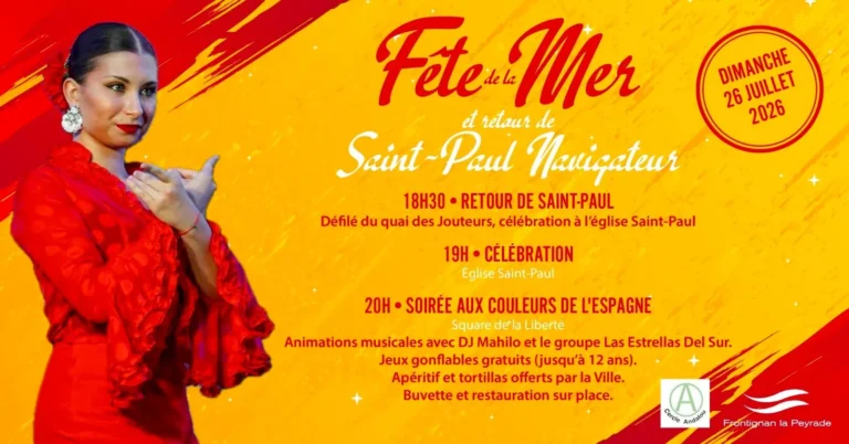 Fête de la mer 2026 à Frontignan