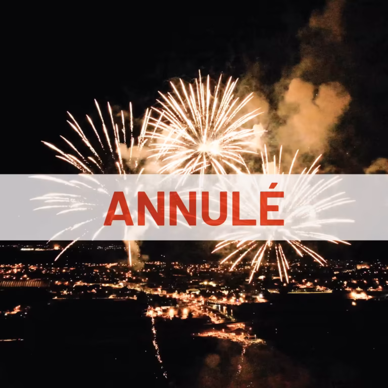Bandeau annulé sur feu d'artifice, interdiction préfectorale Hérault juillet 2026