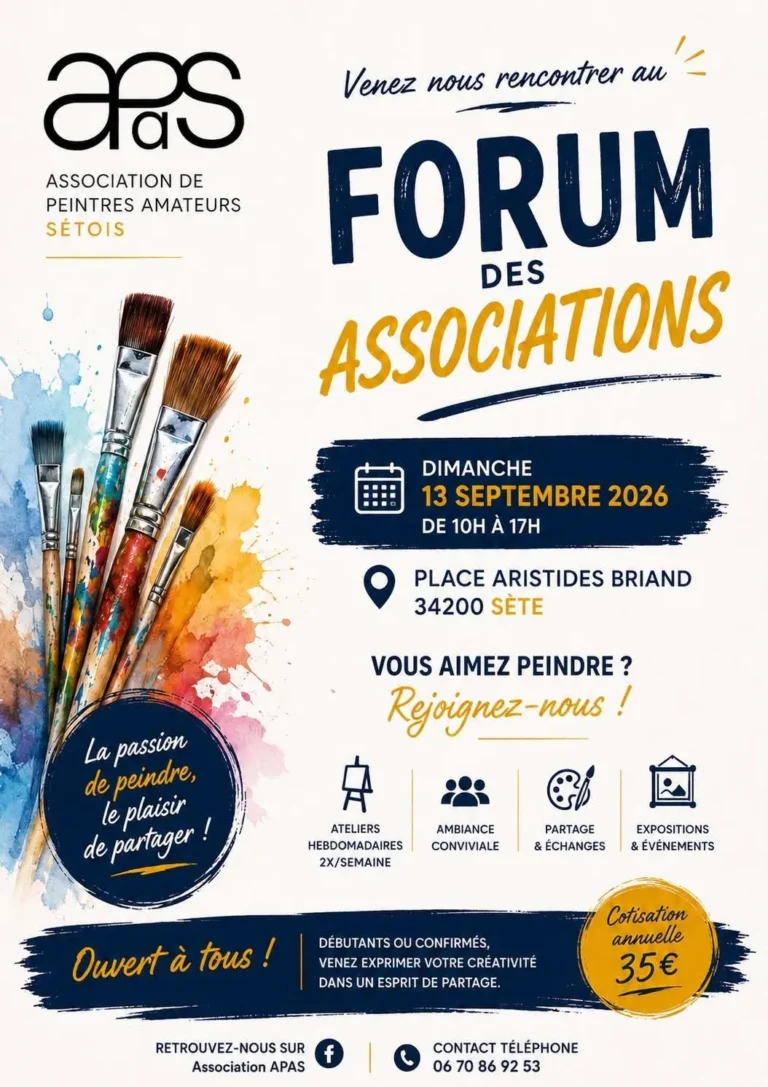 Forum des Associations 2026 à Sète