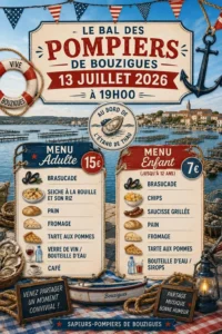 Le Bal des Pompiers de Bouzigues 2026
