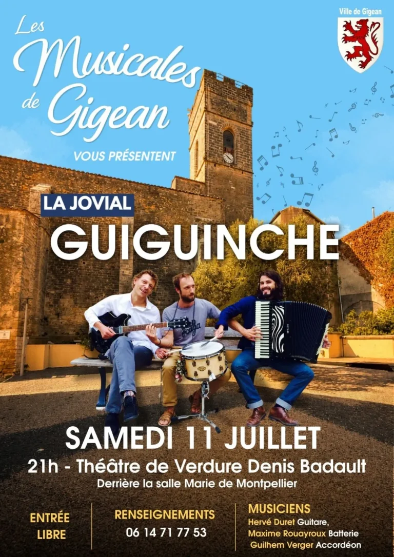 Musicales de Gigean - La Jovial Guiguinche