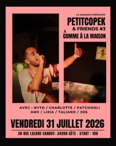 Petitcopek & Friends #3 à Comme à la maison