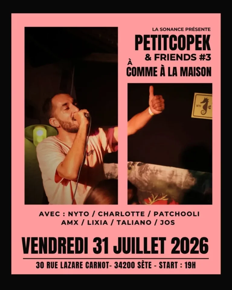 Petitcopek & Friends #3 à Comme à la maison