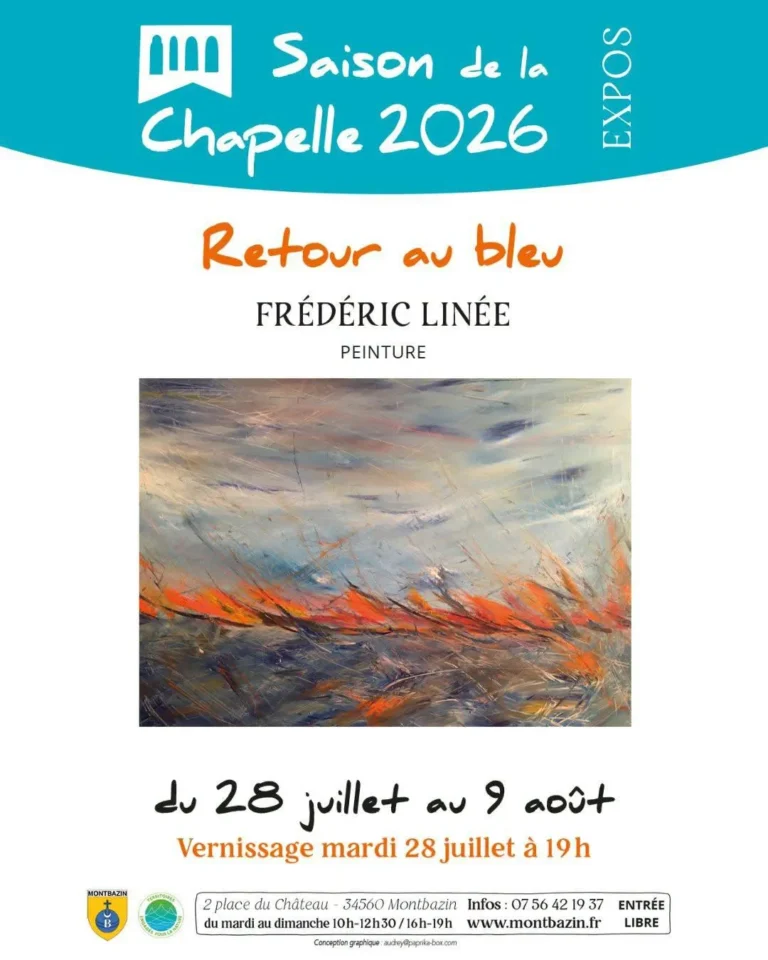 Retour au bleu – Exposition de Frédéric Linée