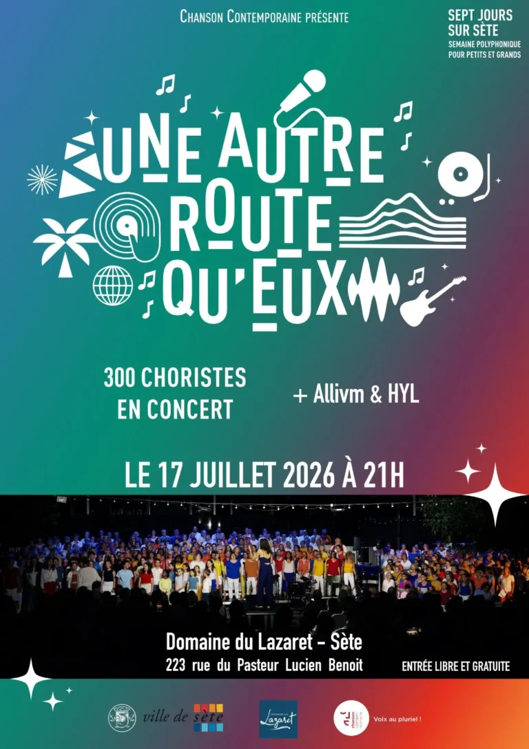 Une autre route qu'eux - 300 choristes en concert