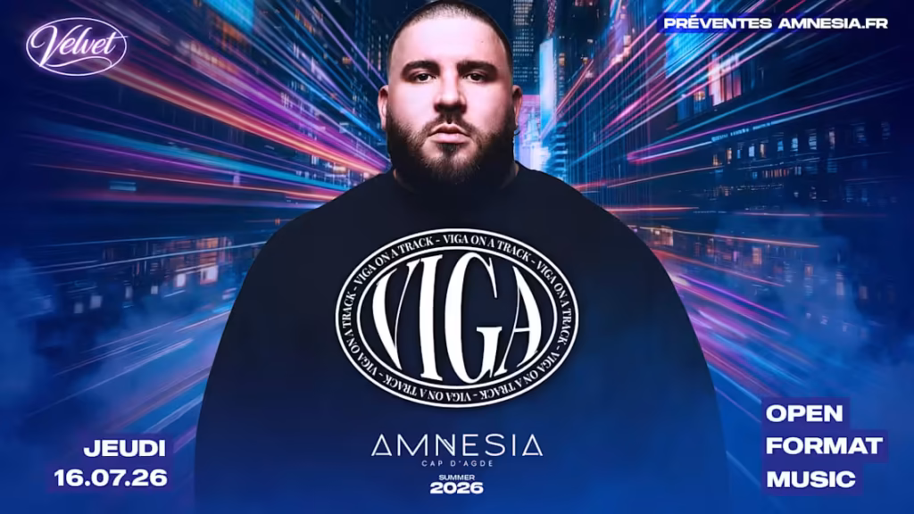 Soirée Velvet by Viga, Amnesia Cap d'Agde
