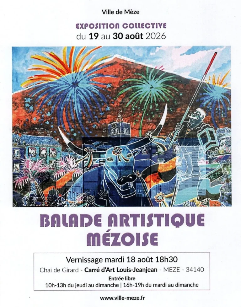 Balade artistique mézoise 2026 à Mèze