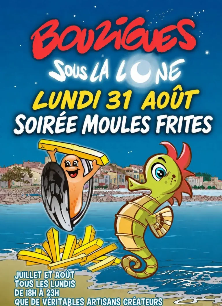 Bouzigues sous la Lune – Marchés Nocturnes 2026