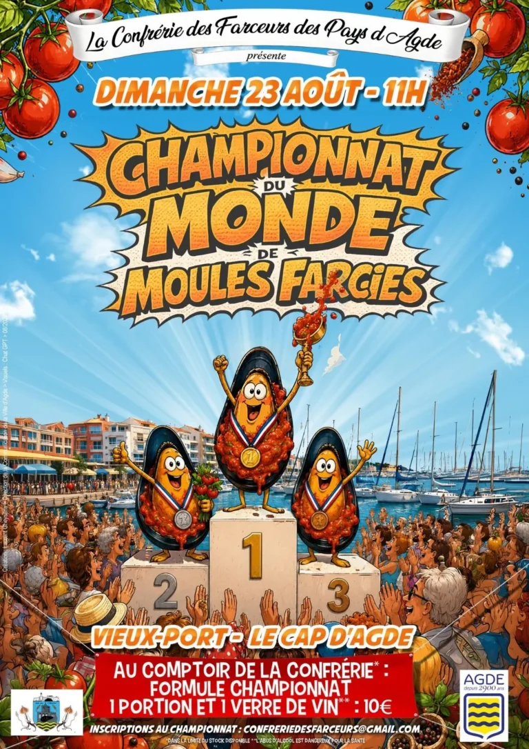 Championnat du Monde de Moules Farcies à l'Agathoise 2026