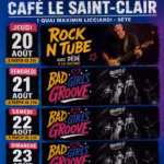 concerts saint louis 2026 cafe le saint clair sete affiche