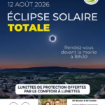 eclipse solaire 12 aout 2026 vic la gardiole affiche