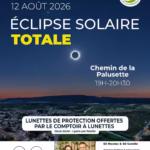 Carte - eclipse solaire 12 aout 2026 vic la gardiole chemin palusette affiche eclipse solaire 12 aout 2026 vic la gardiole chemin palusette affiche