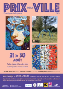 Prix de la ville - exposition à Frontignan 2026