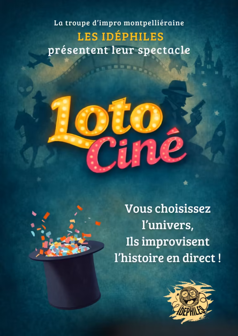 Loto-Ciné - spectacle d'improvisation à Sète