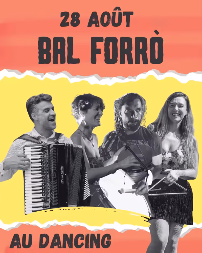 Bal forrò au Dancing à Sète